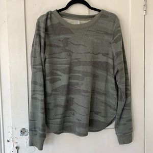 Z Supply Camo Sweater